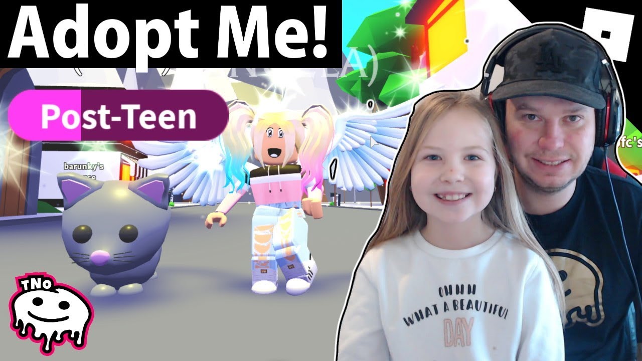 HRAJEME ADOPT ME! 💕 ROBLOX | Tatínek a Barunka CZ