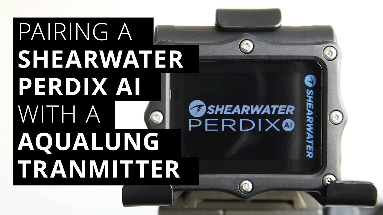 Pairing a Shearwater PERDIX AI with a Aqualung transmitter