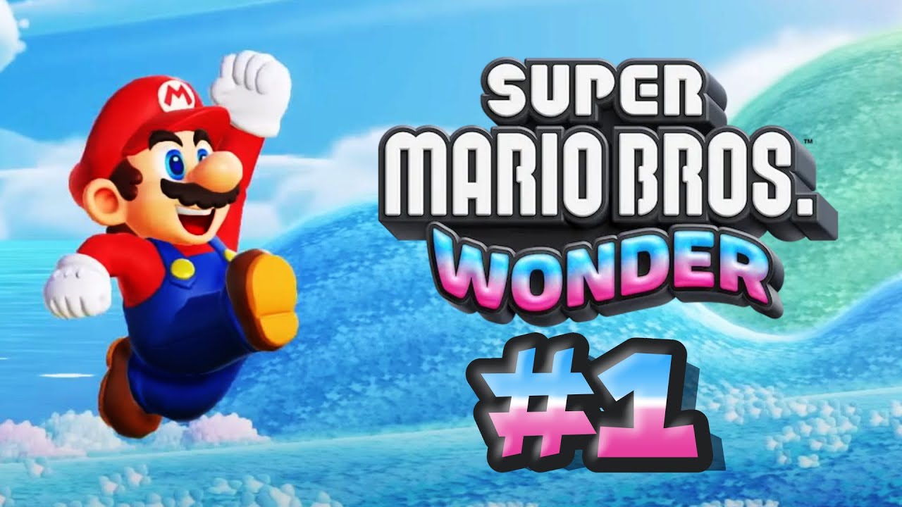 Je roule (moyennement) sur Mario Wonder avec un speedrunner : @light_analyse  | 01