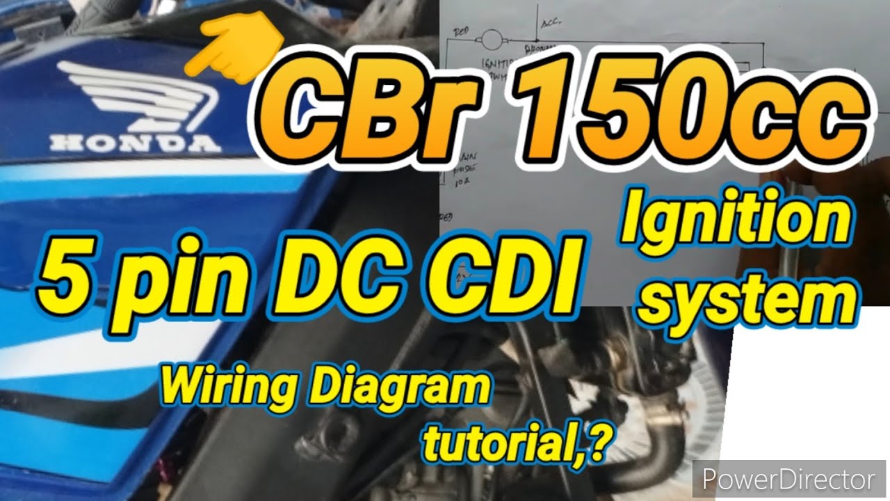 HONDA CBR 150cc,5 pin DC CDI wiring diagram tutorial?