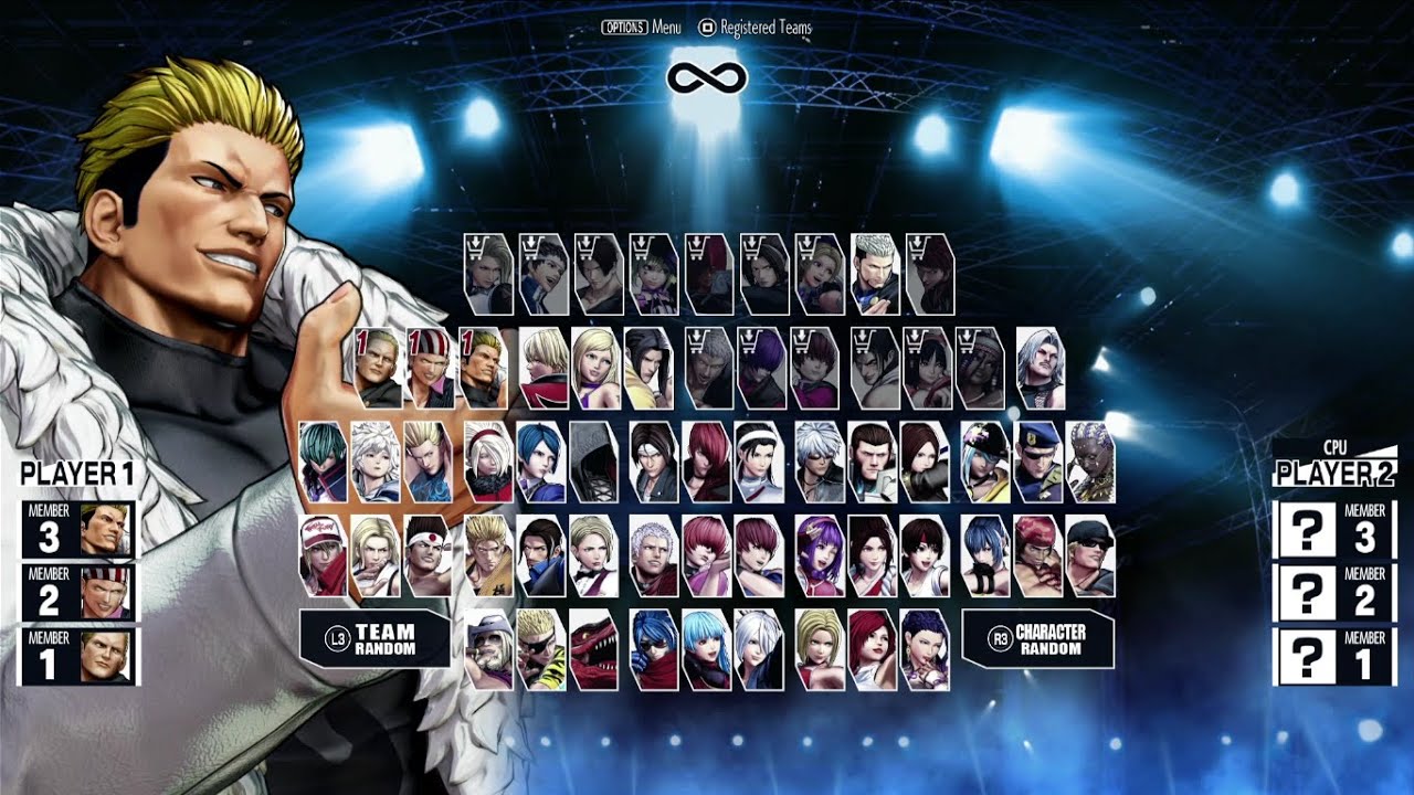 The King of Fighters XV (PS4) - Прохождение аркадной версии игры командой South Town