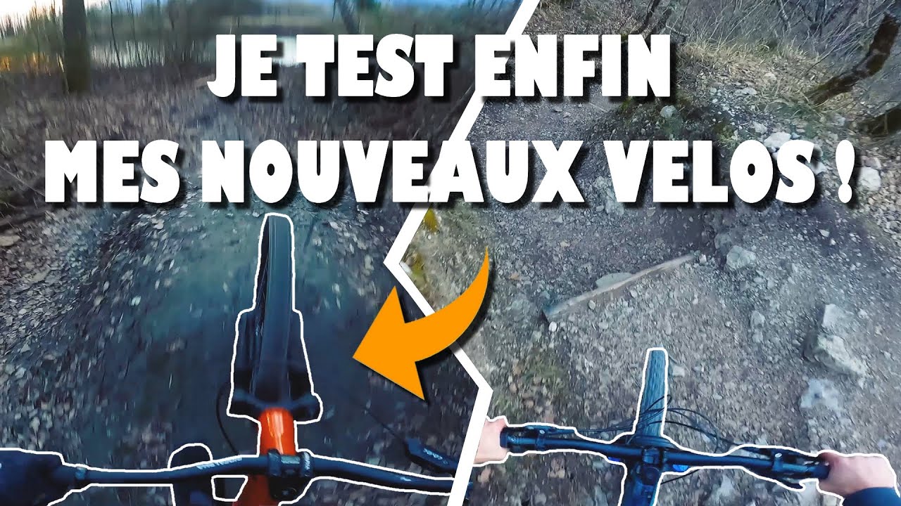 JE TEST ENFIN MES NOUVEAUX VÉLOS ! // 218 TRAIL ET FREERIDE