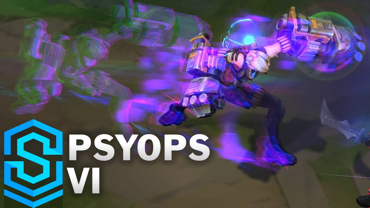 PsyOps Vi Skin Spotlight - League of Legends
