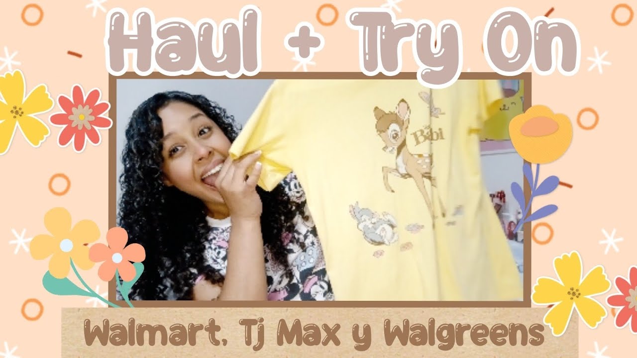 Haul + Try On !!!! Walmart, Walgreens y Tj Maxx!!!