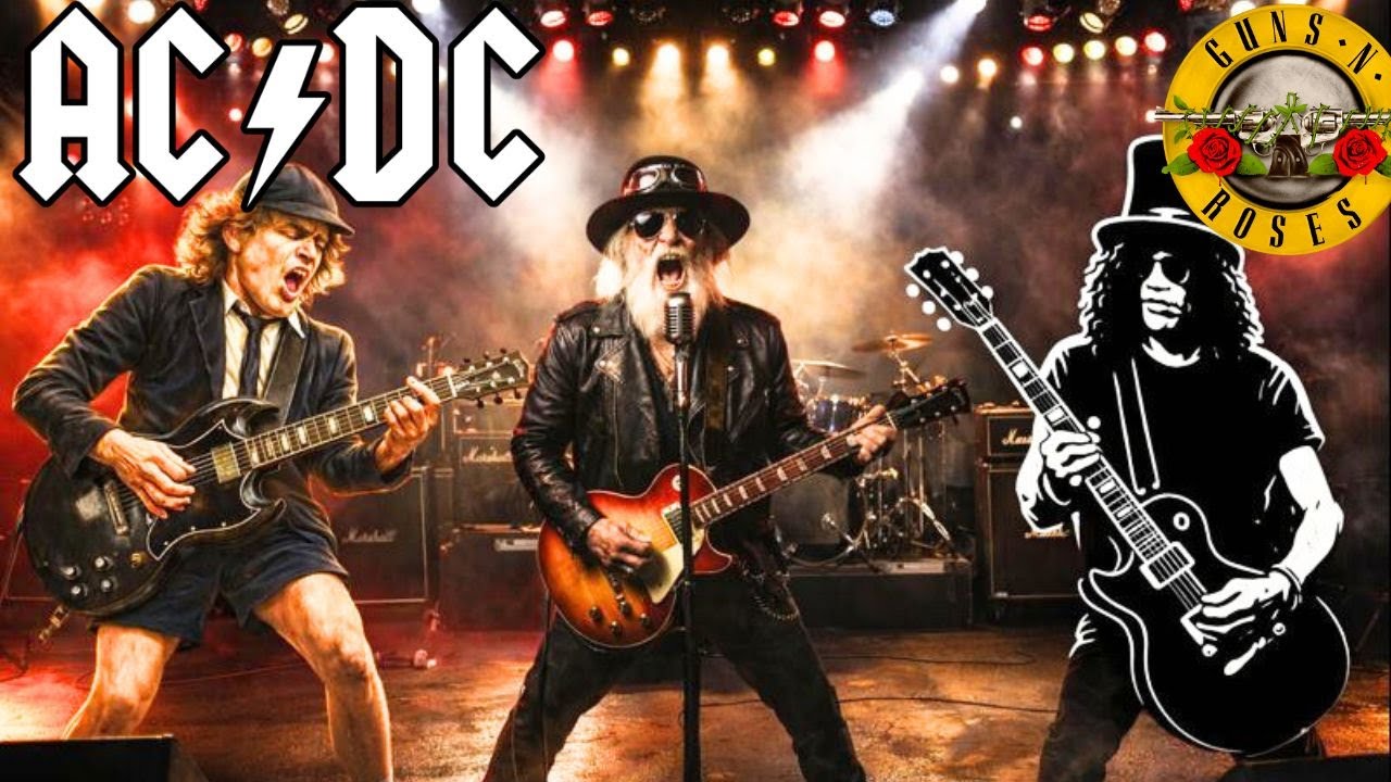 AC/DC & Guns N’ Roses Inspired AI Mix– Earth-Crushing Riffs & Timeless Hard Rock 