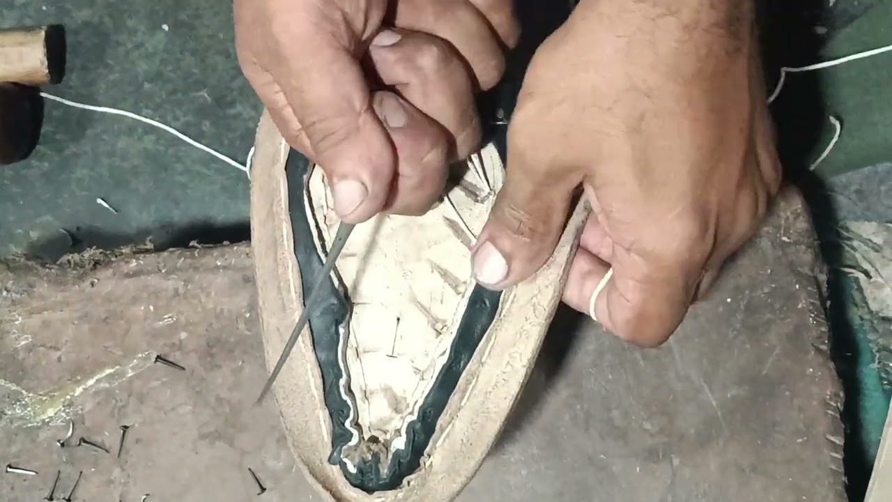 Handmade Shoes | Welt Stitching | Goodyear Welted Shoes Making. #handmade #viral #shoes #goodyear