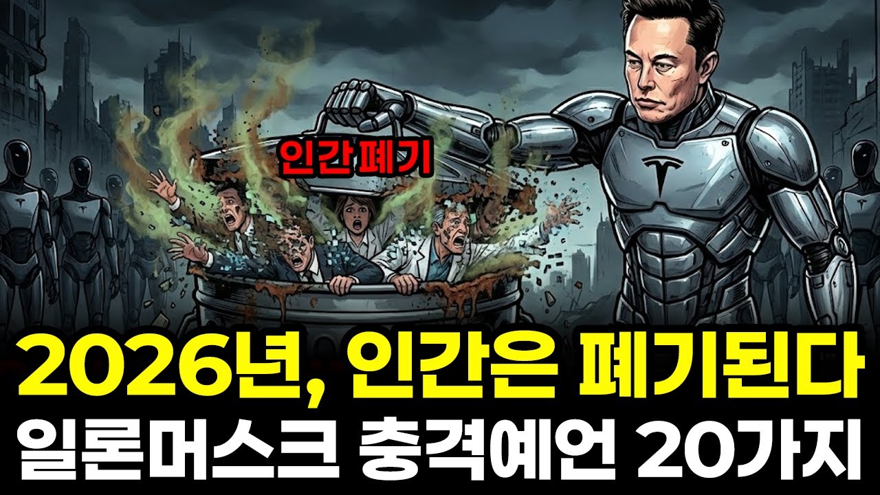2026년, 인간은 폐기된다