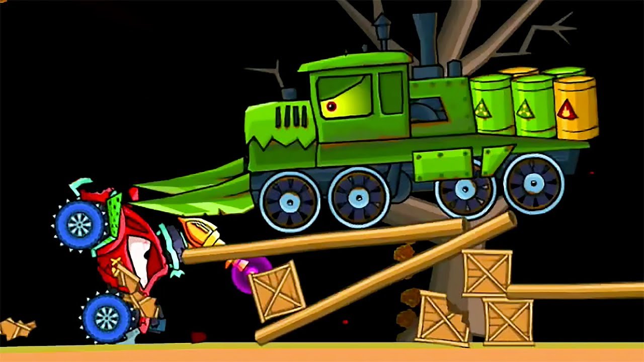 Мультик ИГРА для детей про МАШИНКИ #5   МАШИНА ест МАШИНУ 2 DELUXE