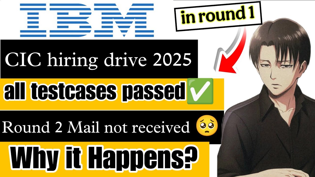 IBM CIC 2025: решены 2 задачи по программированию, но нет почты? Объясняем истинные причины! #ind...