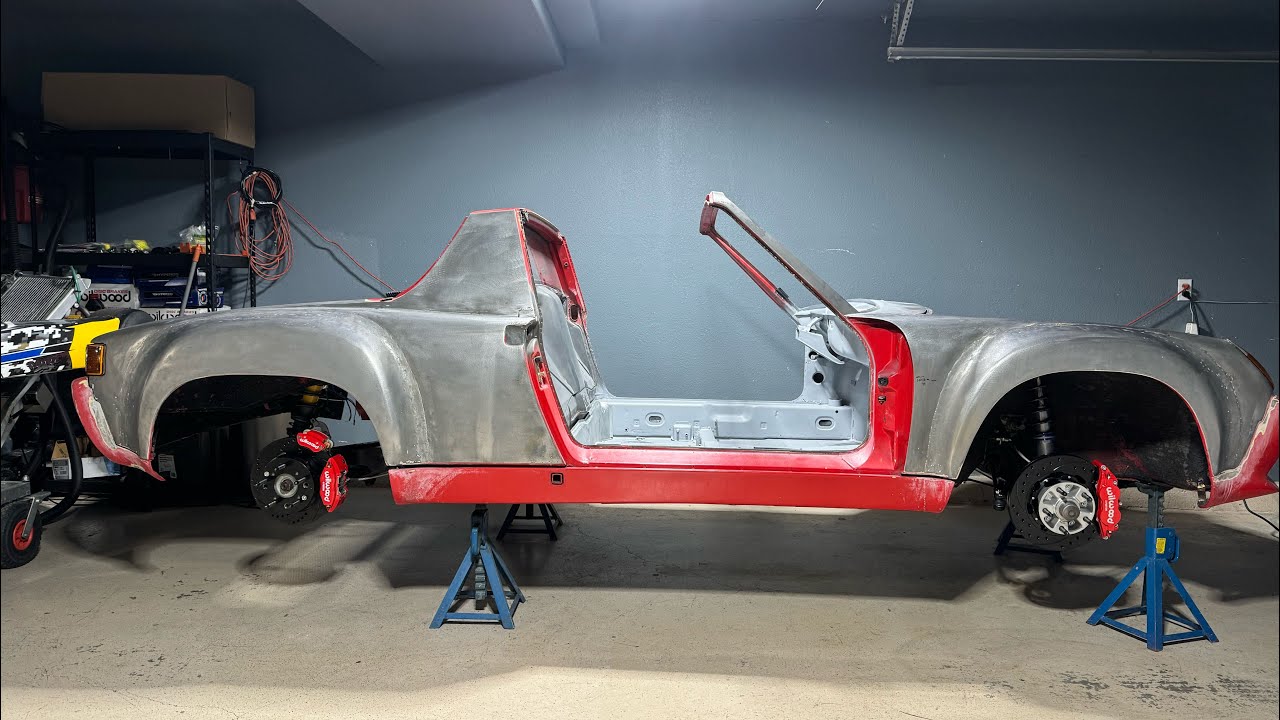 Porsche 914 Day 007 Suspension x Brakes install
