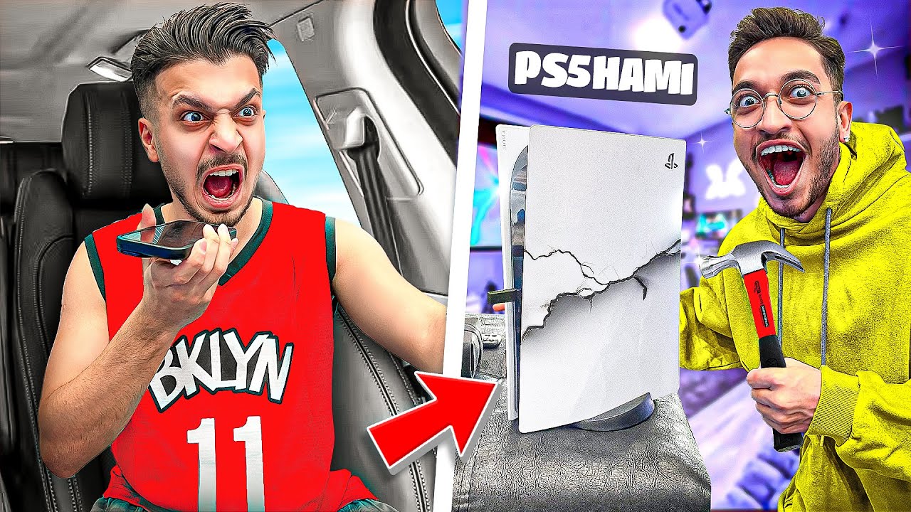 همه وسایل حامی رو شکستم و این اتفاق افتاد...☠️PRANK