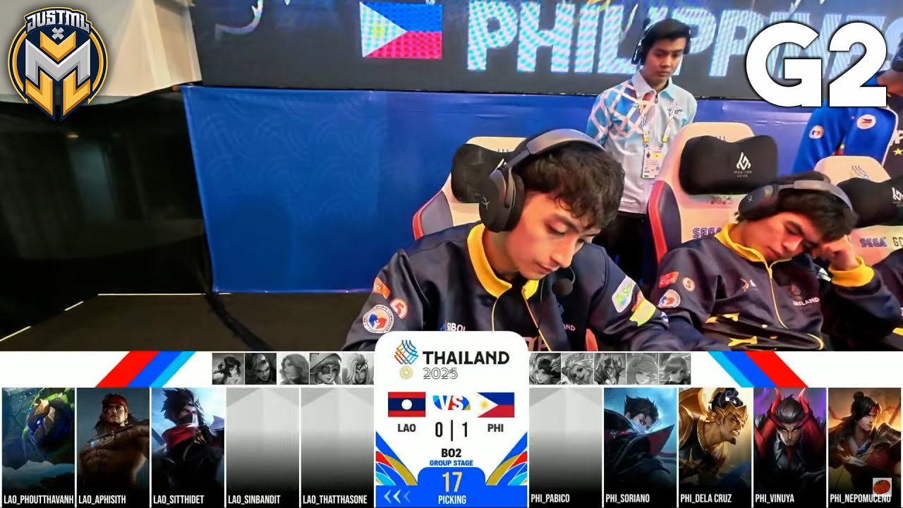 Сборная Филиппин против сборной Лаоса | Игра 2 | Игры Юго-Восточной Азии 2025