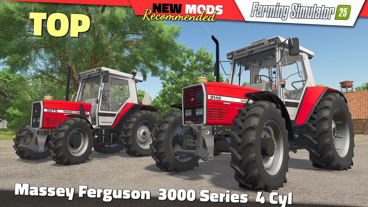 FS25 | Massey Ferguson 3000 Series (4 Cyl) - Farming Simulator 25 Mods Review QHD