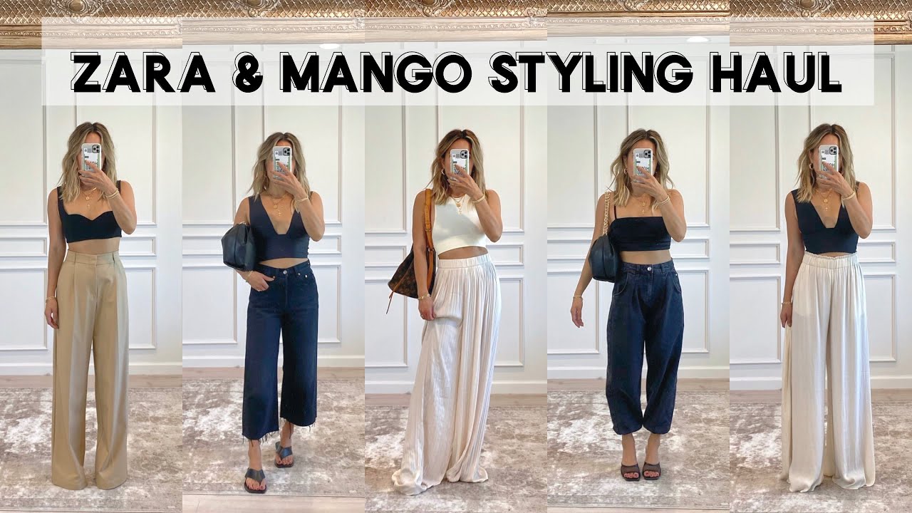 ZARA & MANGO SUMMER SALE STYLING HAUL
