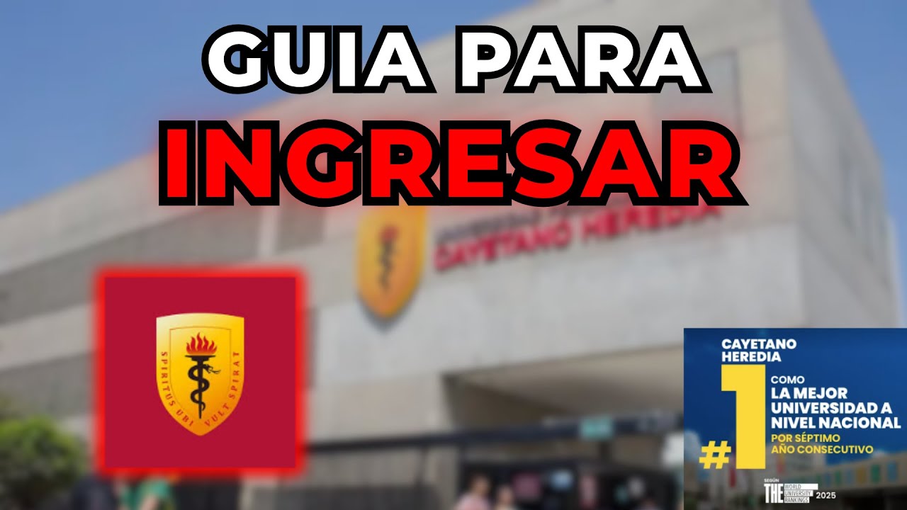 COMO INGRESAR a la CAYETANO HEREDIA | MATERIAL, consejos, tips y todo lo que debes saber