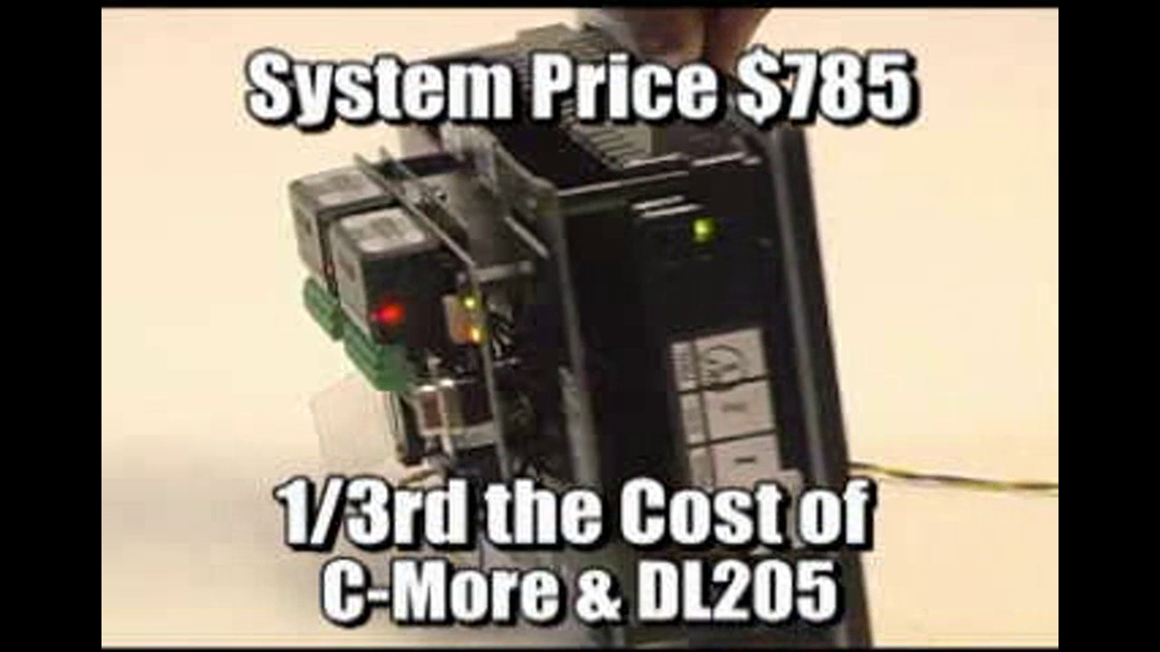 EZTouch I/O to C-More & DL205 Comparison