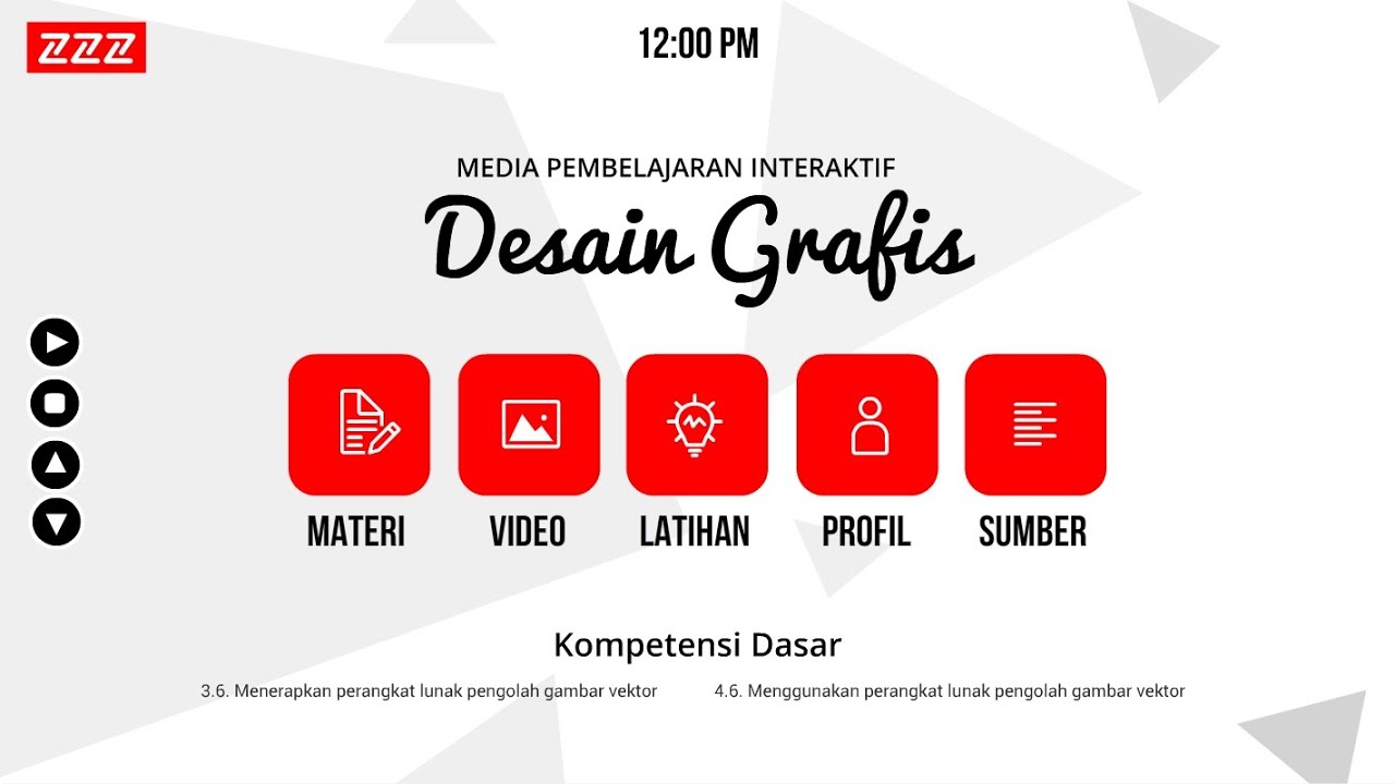 Tutorial Membuat Animasi Menu Utama pada Aplikasi Adobe Animate | Desain Media Interaktif