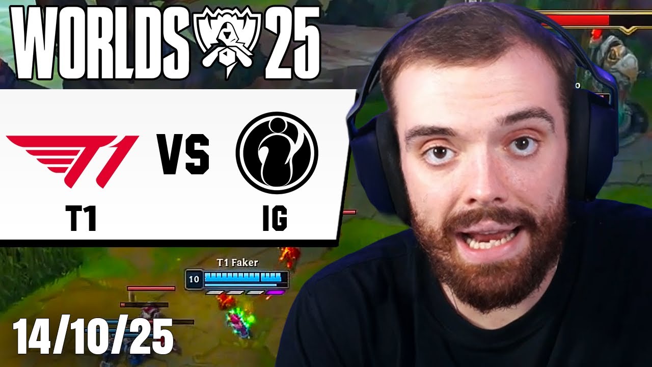 T1 vs IG - QUIEN PIERDA ELIMINADO DE LOS WORLDS 2025