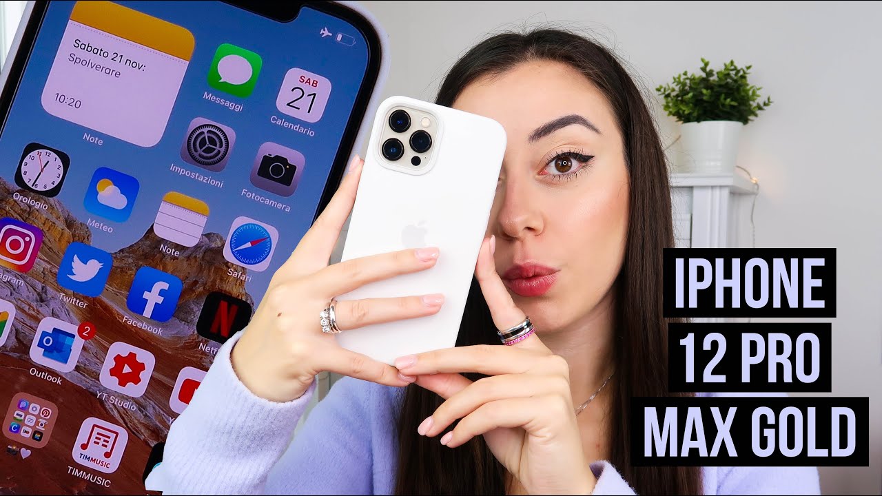 ✨NEW✨ // WHAT'S ON MY IPHONE 12 PRO MAX GOLD!! 📲