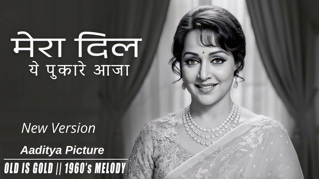 Mera Dil Ye Pukare Aaja | Emotional Classic Song | Lata Mangeshkar Style | Evergreen Melody