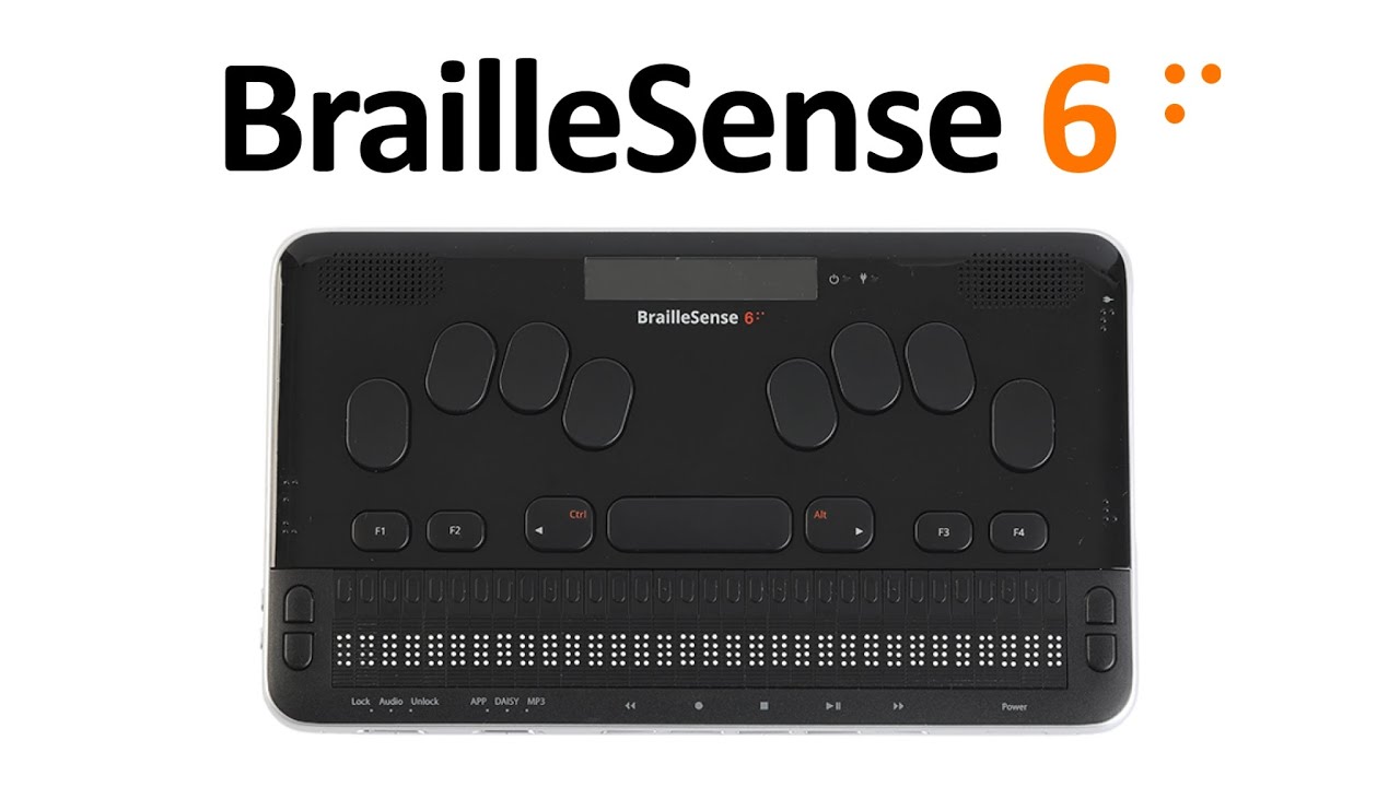 BrailleSense 6 Demonstration