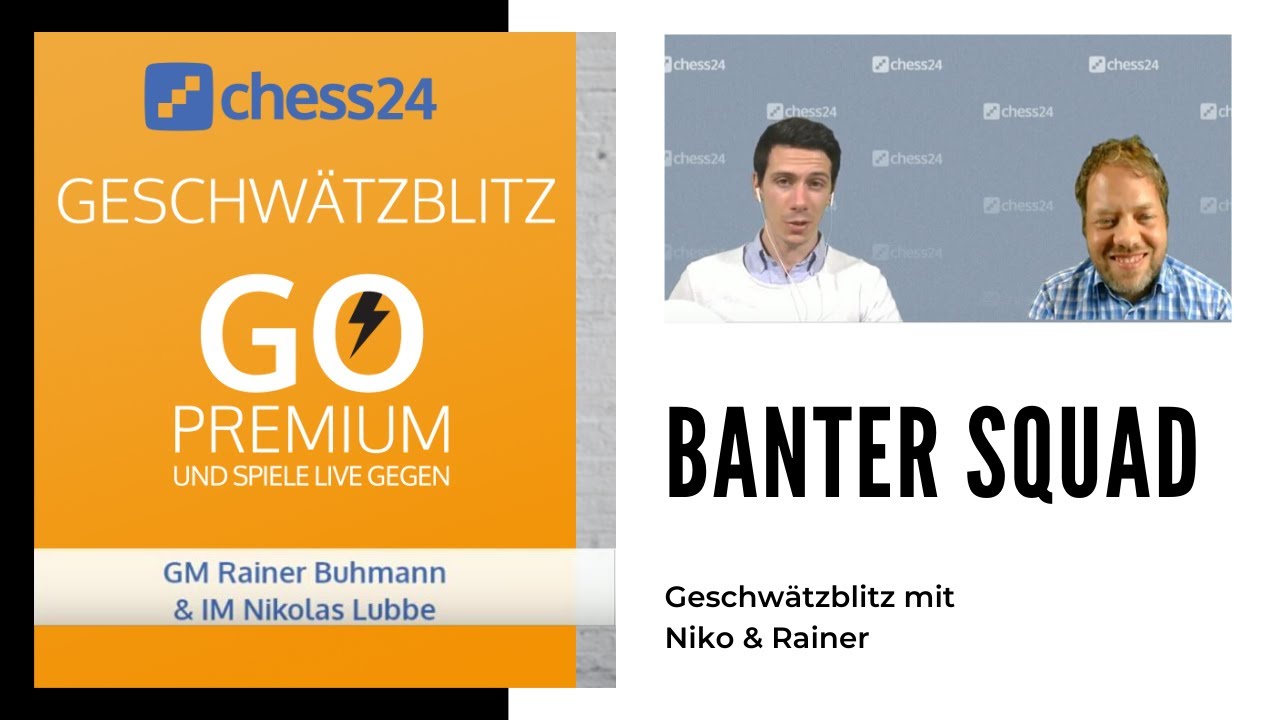Banter Squad: Geschwätzblitz mit Niko & Rainer
