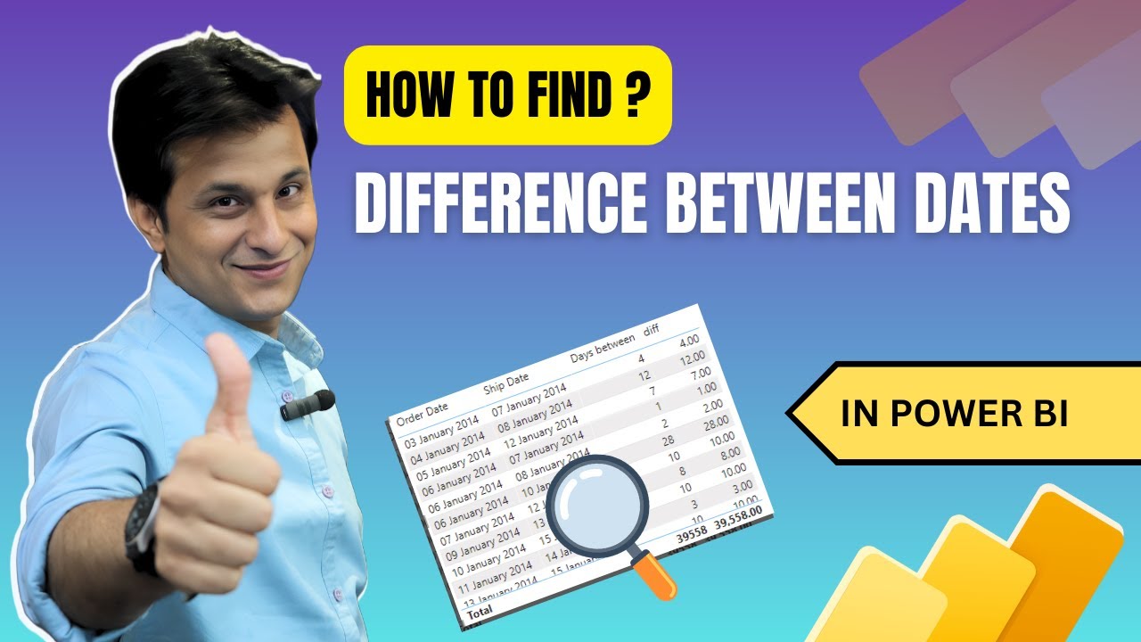 12.2 How to find difference between dates in Power BI (Power Query) | Power BI Tutorial for Beginner
