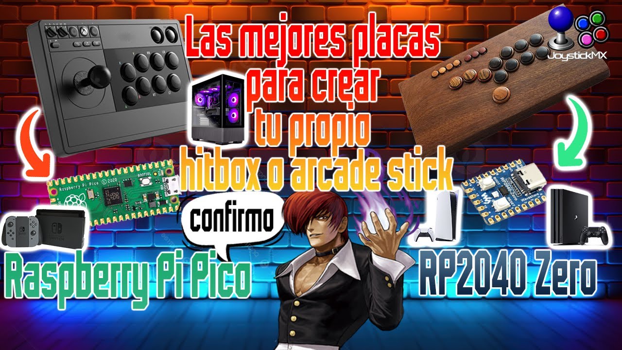 ¡Estas placas para Hitbox y Arcade son LOCURA y SIRVEN EN CASÍ TODO! Raspberry Pi Pico y RP2040 Zero