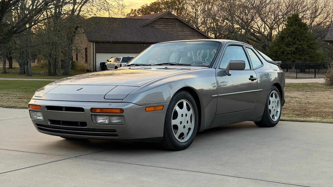 1989 Porsche 944 Turbo!  Check out this stunning example in an unusual color combination.  For Sale.