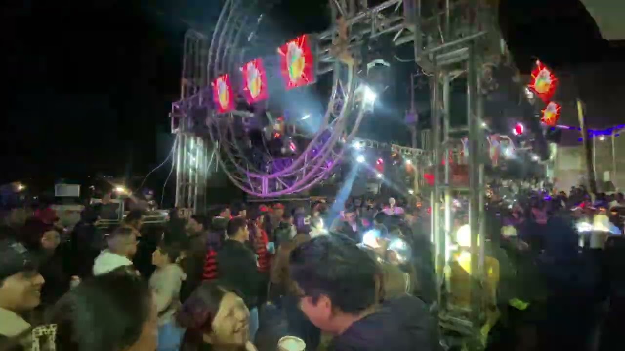 Rumba Caliente Baile , Santa María Tlalmimilolpan,Lerma  Charlys 5-50 #bailesonidero  #lerma 