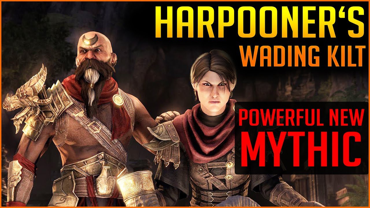 The most powerful new Blackwood Mythic Set💎 - Harpooner's Wading Kilt Mythic Item ESO