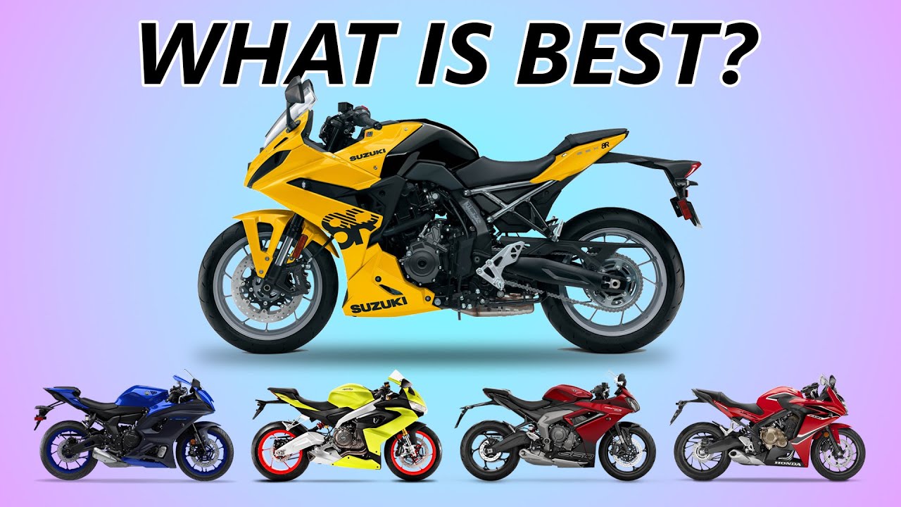 Suzuki GSX-8R vs ALL COMPETITION (R7, CBR650R, Daytona 660, RS660)