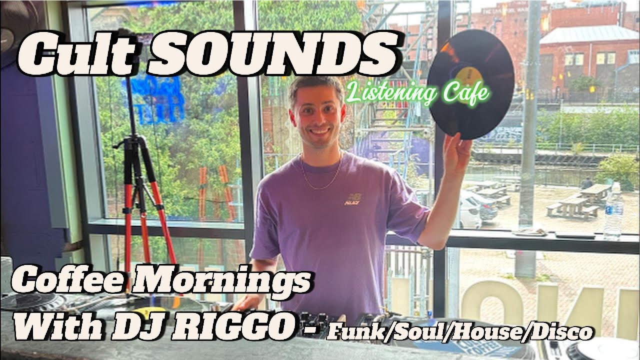 Cult Sounds Listening Cafe - Dj RIggo - VINYL ONLY - Funk/Soul/House/Disco
