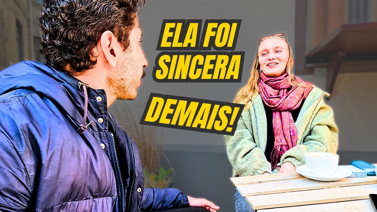 Ela falou que estava 'passando fome' na Letônia (Meu Date com uma Local)