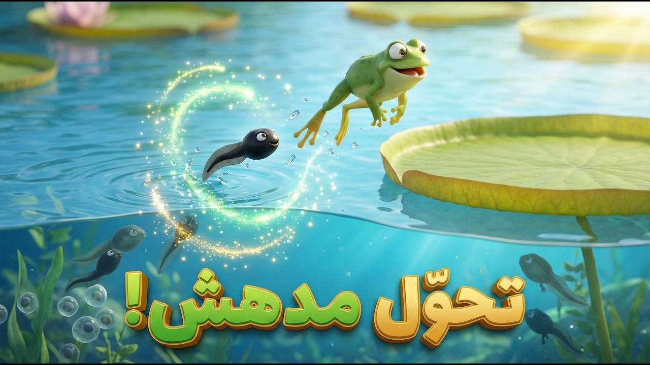 من سمكة بذيل إلى ضفدع يقفز! 🐸✨
