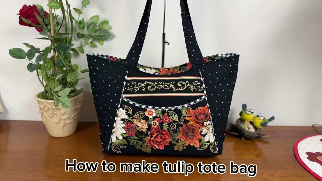 How to Sew Tulip Tote Bag