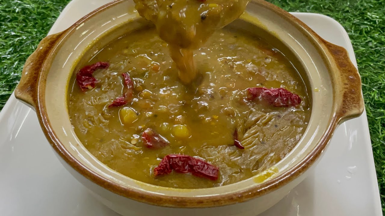 INDIAN STYLE ~INI DIA KUAH KACANG HIJAU YANG SEDAP DAN SESUAI MAKAN DENGAN CHAPATI  & NASI PUTIH