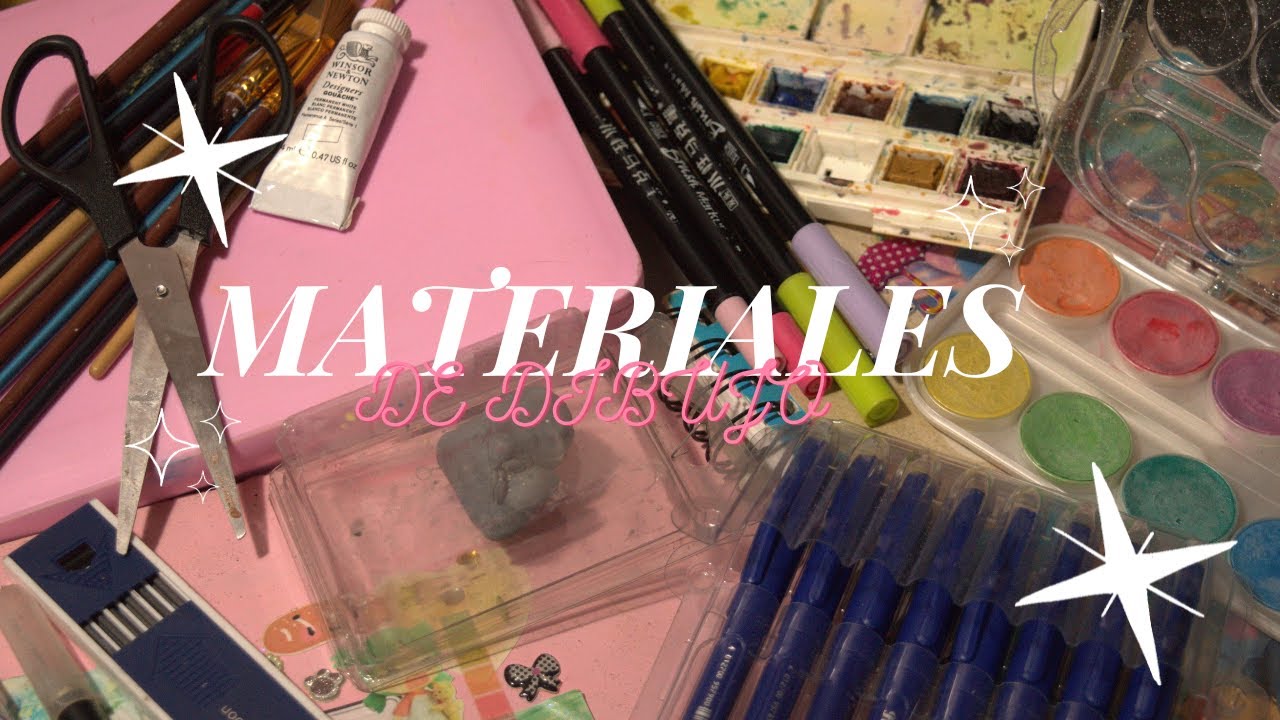⋆˚✿˖°MIS MATERIALES de arte⋆˚✿˖° rookiestudio