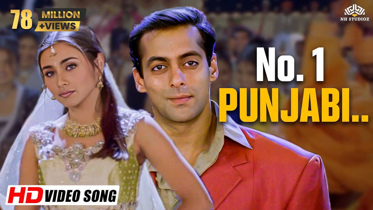 No. 1 Punjabi | Chori Chori Chupke Chupke (2001) | Salman Khan | Rani Mukherjee | NH Hindi Songs