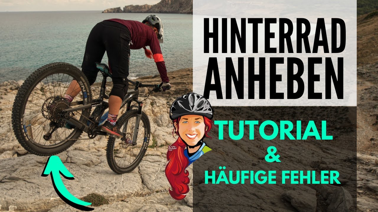 Hinterrad anheben mit Flats (Deutsch) | Häufige Fehler & Korrekturen! | EMTB-Fahrtechnik