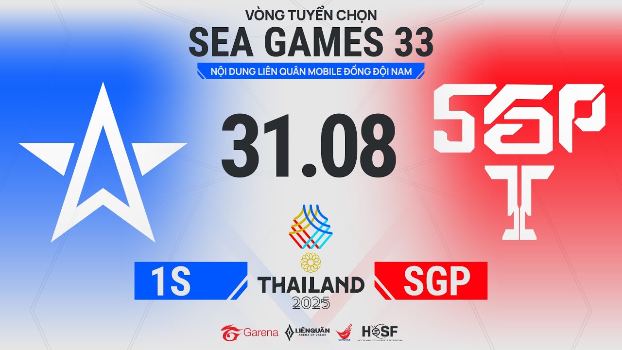 ONE STAR ESPORTS vs SAIGON PHANTOM | V&Ograve;NG TUYỂN CHỌN SEA GAMES 33 - 31.8