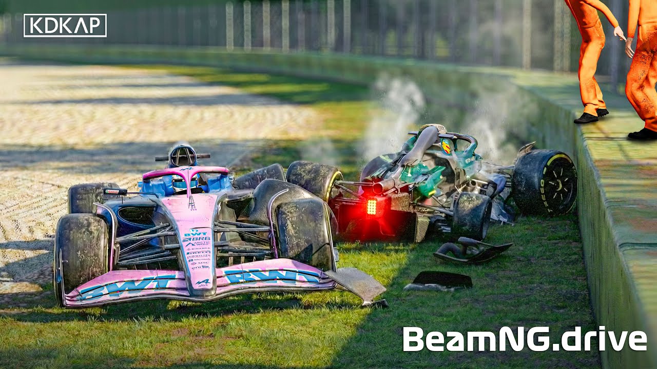 Realistic Motorsport Crashes #14 | BeamNG Drive