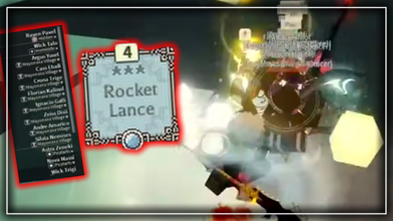 BIGGEST ROCKET LANCE COMBO (ENTIRE SERVER)