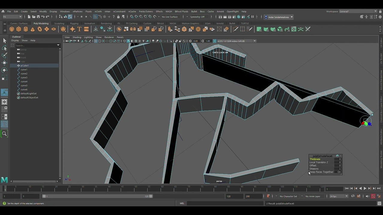 HOW TO ANIMATE CRACK USING BOOLEANS IN MAYA