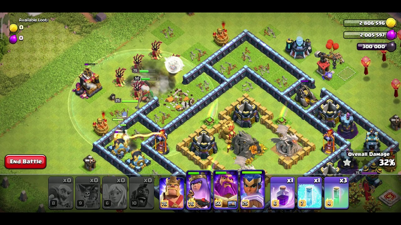 Clash of Clans Hog Mountain Challenge