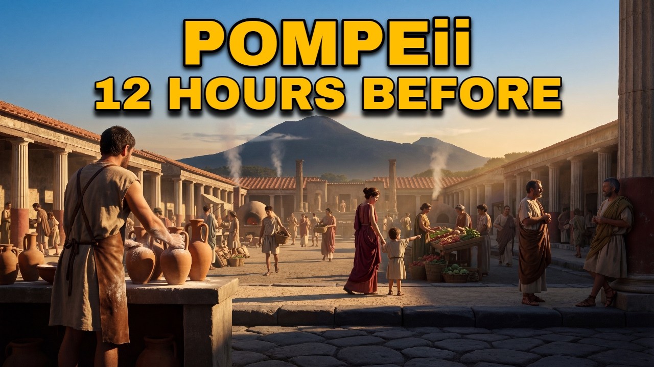 Pompeii: What the City Looked Like 12 Hours Before