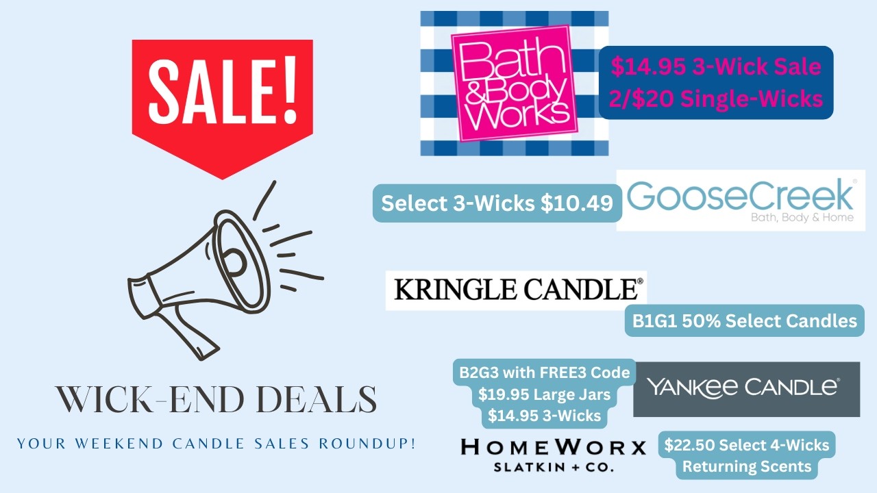 🏷️ 🛍️ Wick-end Deals 2/5/26 | Candle Sales & New Releases | Bath & Body Works, Yankee, & More!