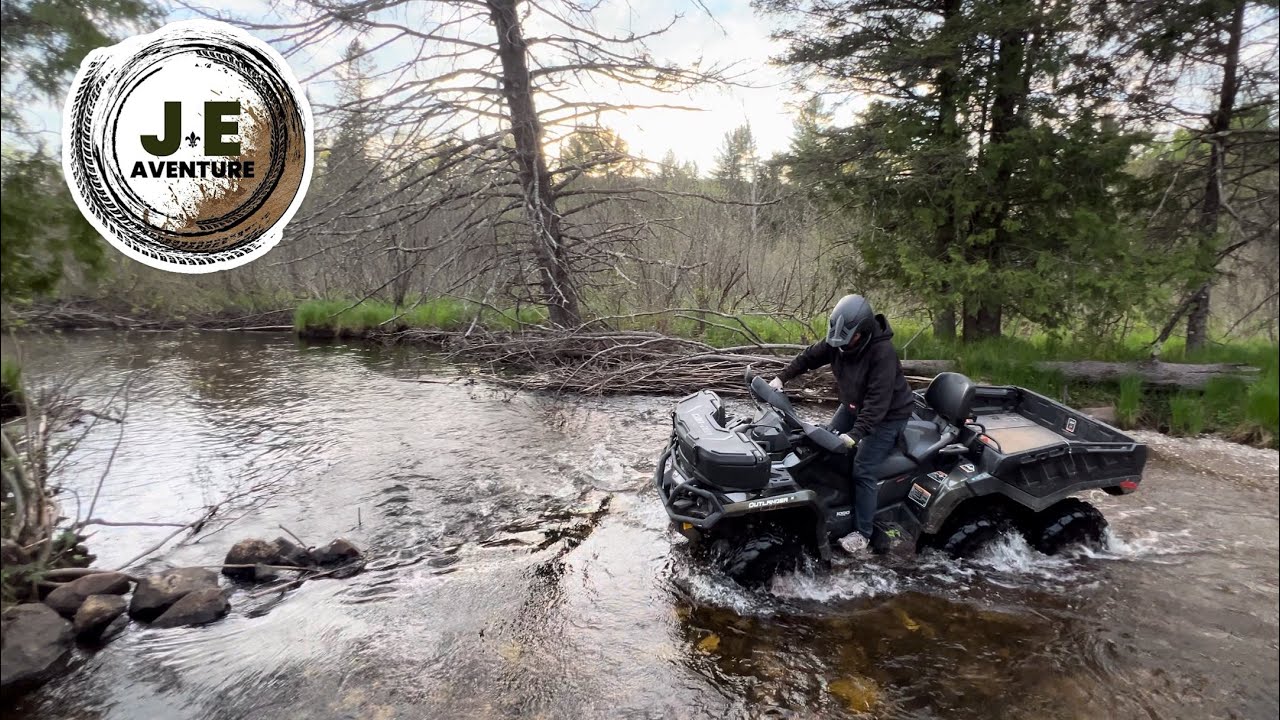 Canam Outlander 6x6 - Flooded trails