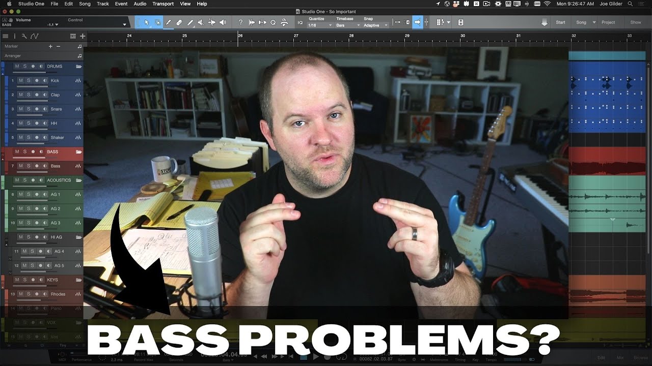 The Solution to Bass Problems in Your Mix