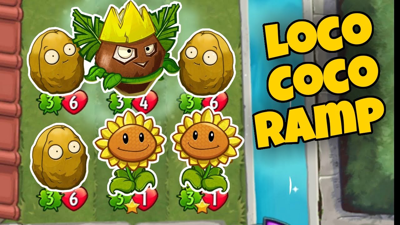 Ramp Loco Coco Deck in PvZ Heroes